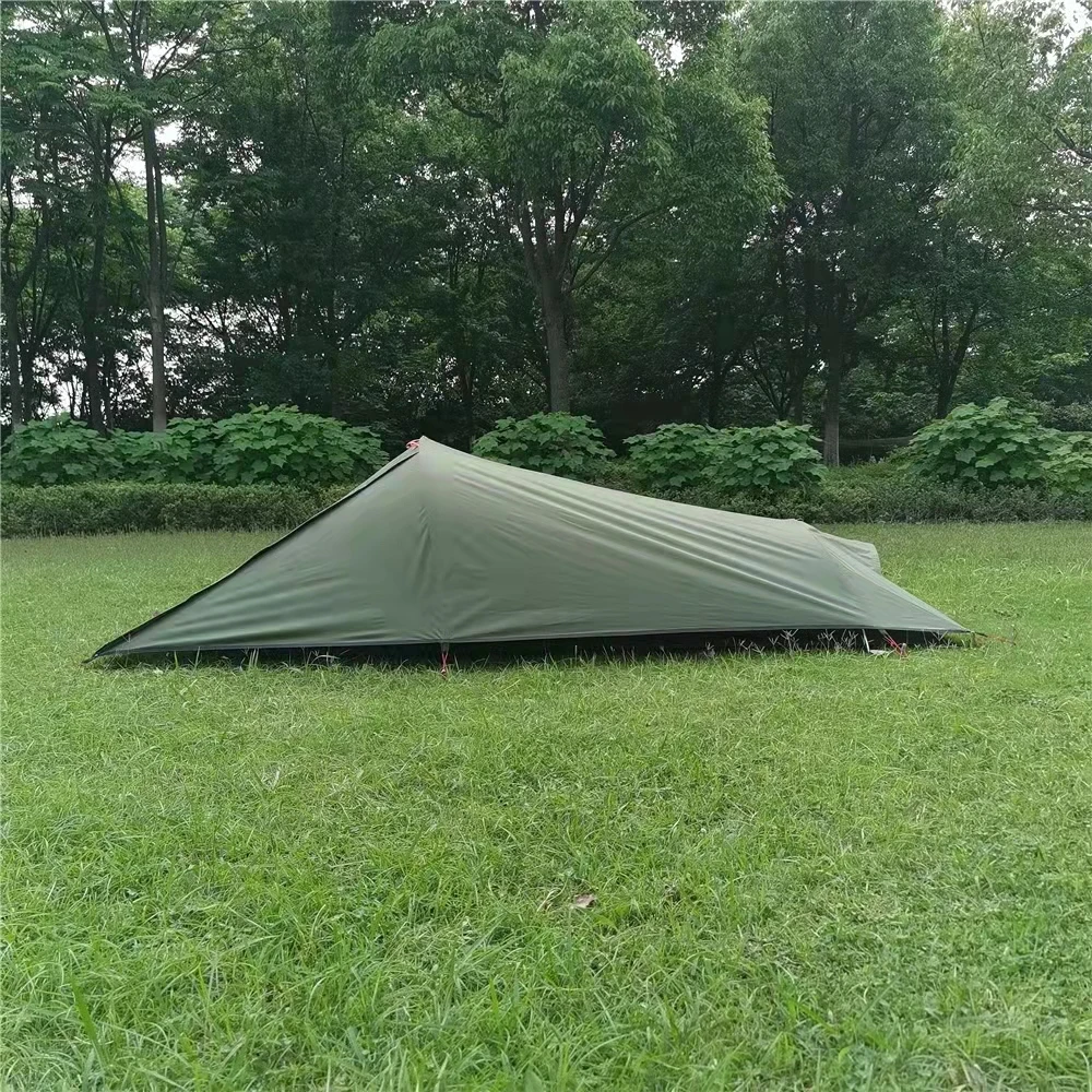 Jednoosobowy namiot Bivy - lekki jednoosobowy namiot z Rainfly, 1,3 kg, namiot z plecakiem z torbą do noszenia, namiot z piwnicą