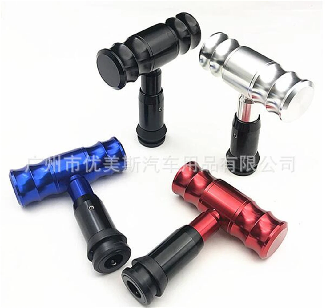 العالمي سيارة الألومنيوم الطائرات نقل يدوي في MT والعتاد التحول المقبض عصا التحول شيفتر رافعة المقبض صالح لهوندا تويوتا #3