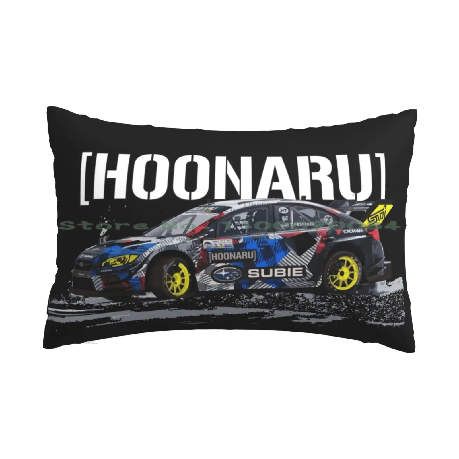 Jdm Travis Pastrana Hill Climb Monster Power Slide Mt. Washington Hoonaru Subie Pillow Case 20x30 50*75 Sofa Bedroom Checked