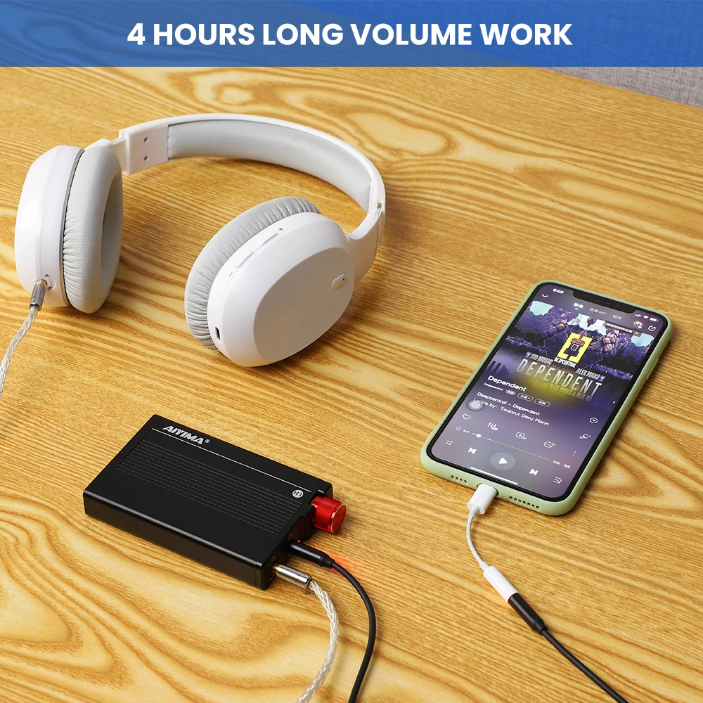 AIYIMA Tragbare Kopfhörer Verstärker Stereo HiFi Kopfhörer Verstärker 16-300 3,5 MM AUX Audio Amp Für Telefon Android musik Player