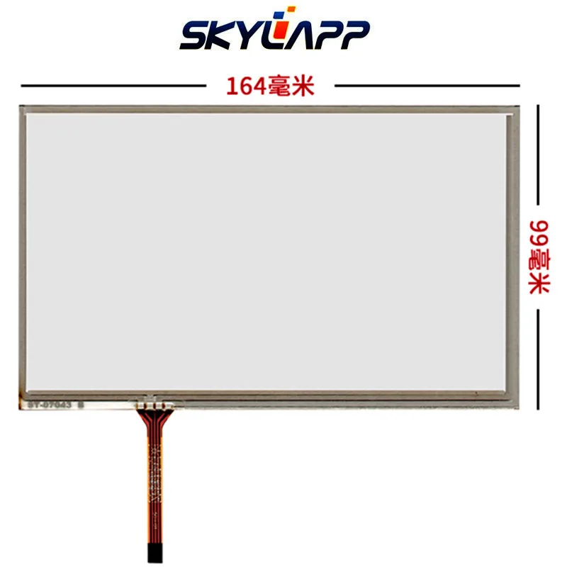 

New 164mm*99mm Industrial-grade Touch screen support mold customization Touch Panel screen digitizer replacement repair Glass