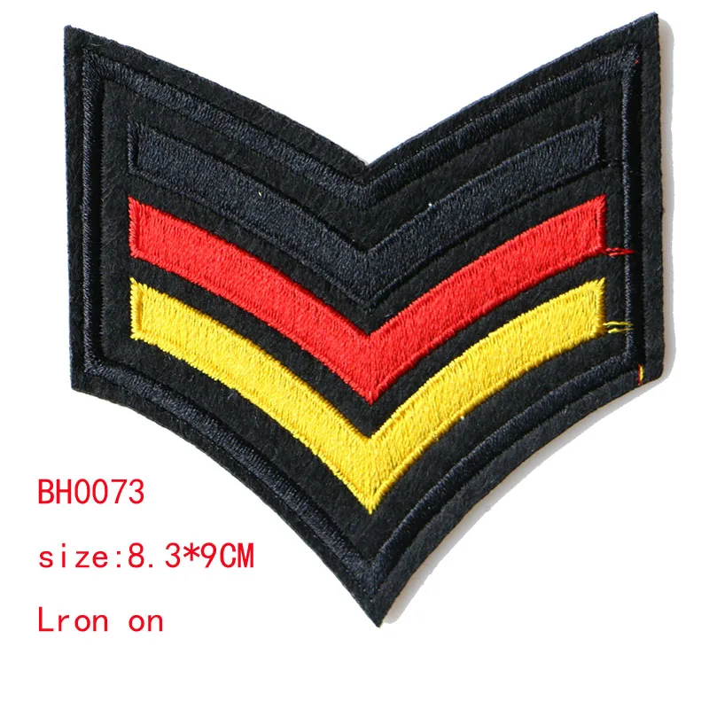 1 Pcs US Marine Corps icon Embroidered Iron on Patches for Clothing DIY Stripes Clothes Patchwork Sticker Custom Badges