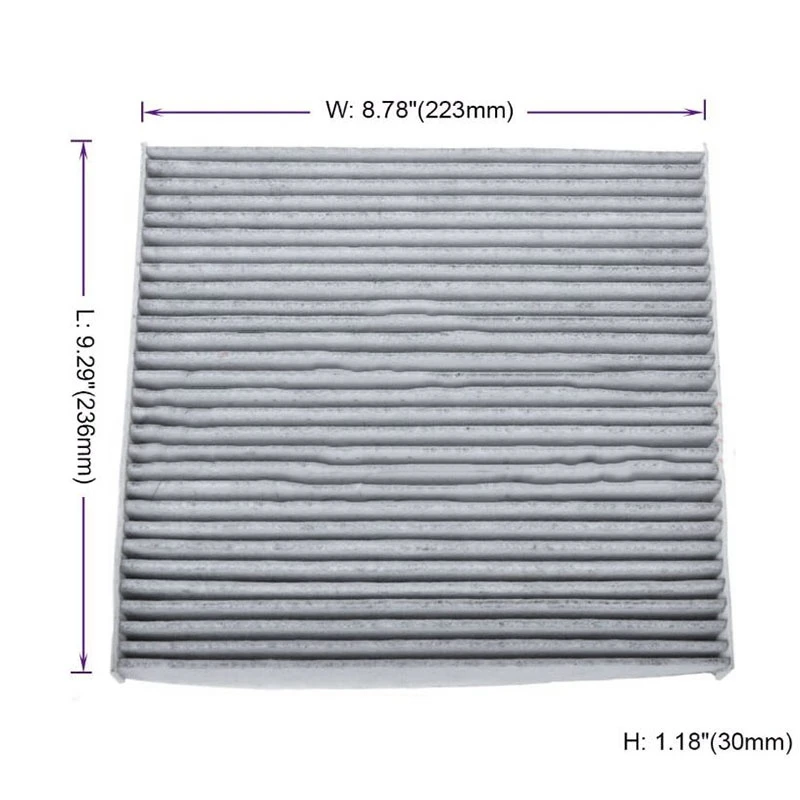 1003C (CF10134) Activated Carbon Car Cabin Air Filter for ACURA, CSX , HONDA, Accord, Civic, Crosstour, Odyssey,C35519