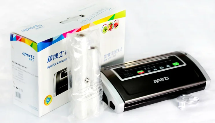 Mesin Vakum Dapur Rumah Penyegel Makanan 220V atau 110V Listrik Otomatis Mesin Penyegel Vakum Penyimpan Kemasan