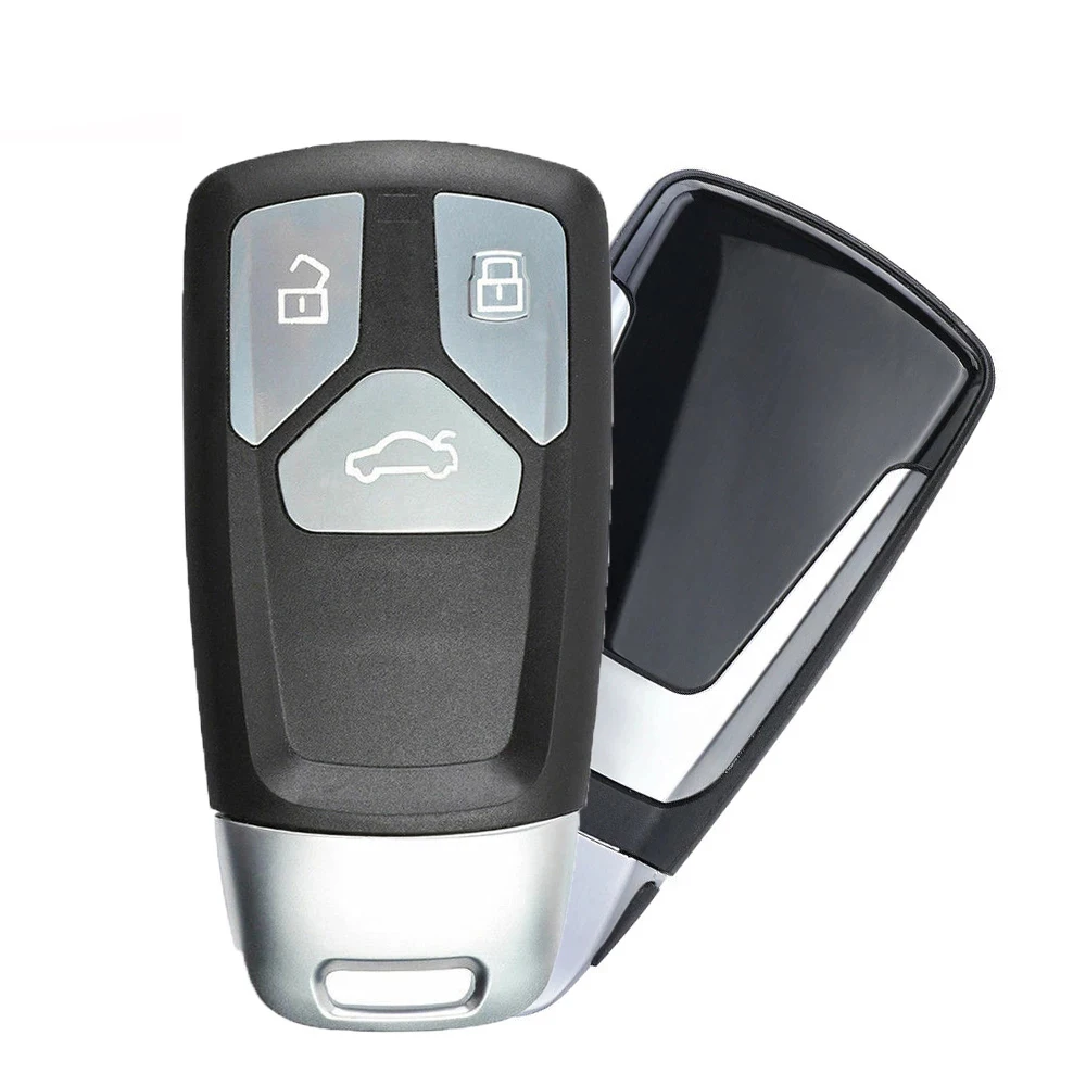 KEYECU 3 Button 433MHz For Audi TT A3 R8 2016 2017 2018 2019 4M0 959 754 AJ 4M0 959 754 T Smart Remote Key Control Fob