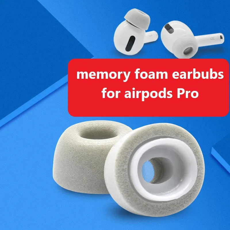 

Replacement Earphone Earbuds Earplug for Apple Airpods 3 Soft Memory Foam Noise Reduction Earbuds for Airpods Pro Headphone