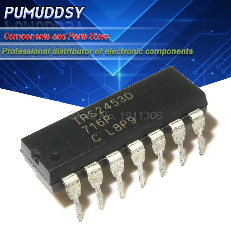 5PCS IRS2453D DIP16 IRS2453 DIP IRS2453DPBF DIP14 quality assurance IC