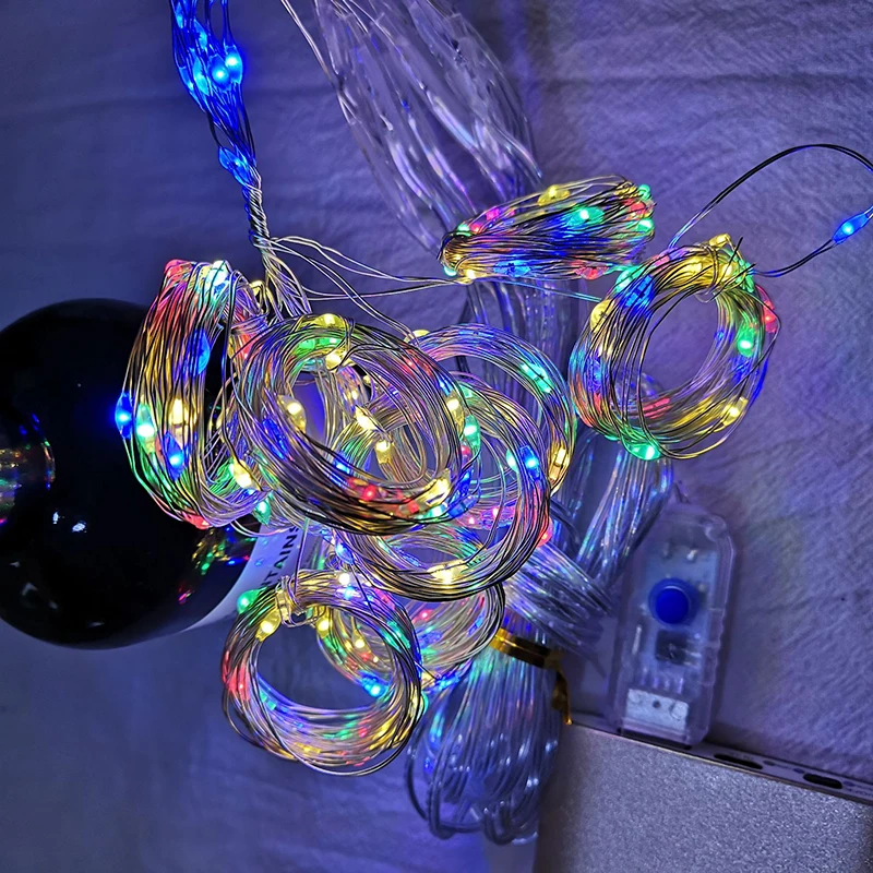 Imagem -03 - Modos 3m x 3m Usb Led Cortina Luzes da Corda de Fadas Guirlanda Controle Remoto para o Ano Novo Natal ao ar Livre Decoração da Casa Casamento 8