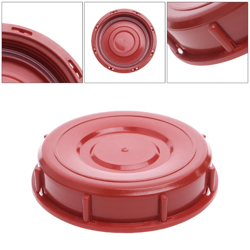 Coperchio IBC raccordi Tote coperchio del tappo del serbatoio dell'acqua adattatore per serbatoio IBC in plastica resistente tappo del coperchio di stoccaggio del liquido dell'acqua con guarnizione