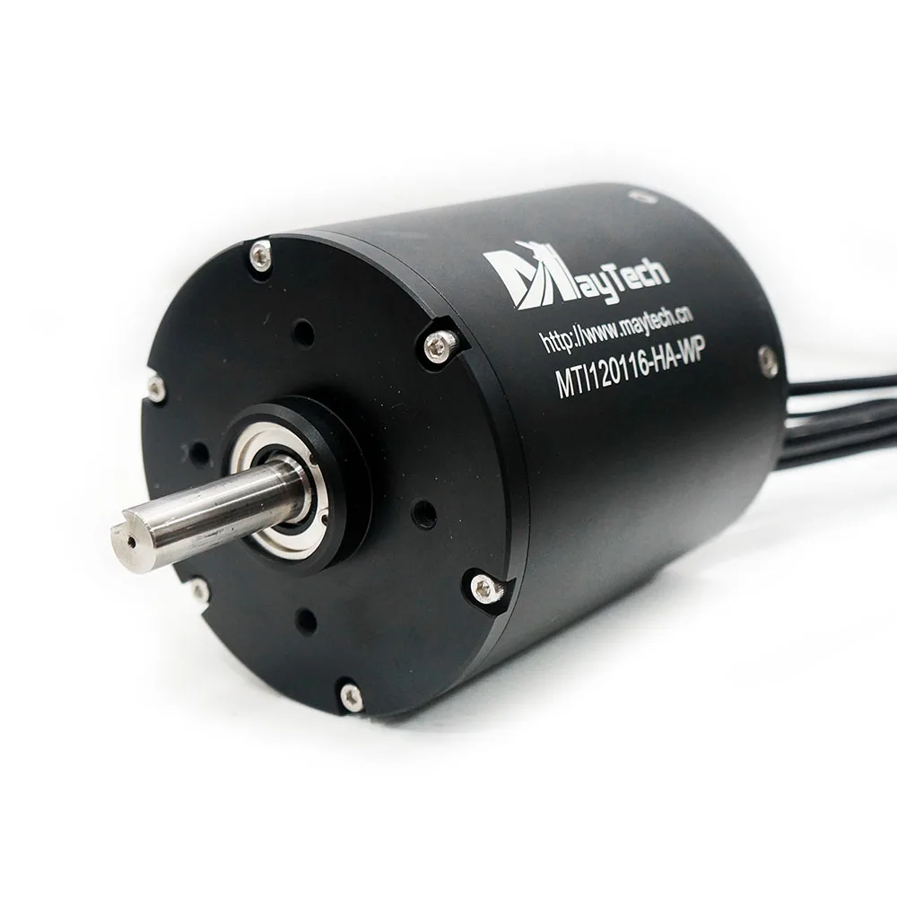 Maytech ไฟฟ้ากระดานโต้คลื่นมอเตอร์ Jet Board 120116 18KW กันน้ำเครื่องยนต์ Hall Sensor รถจักรยานยนต์ EV รถ