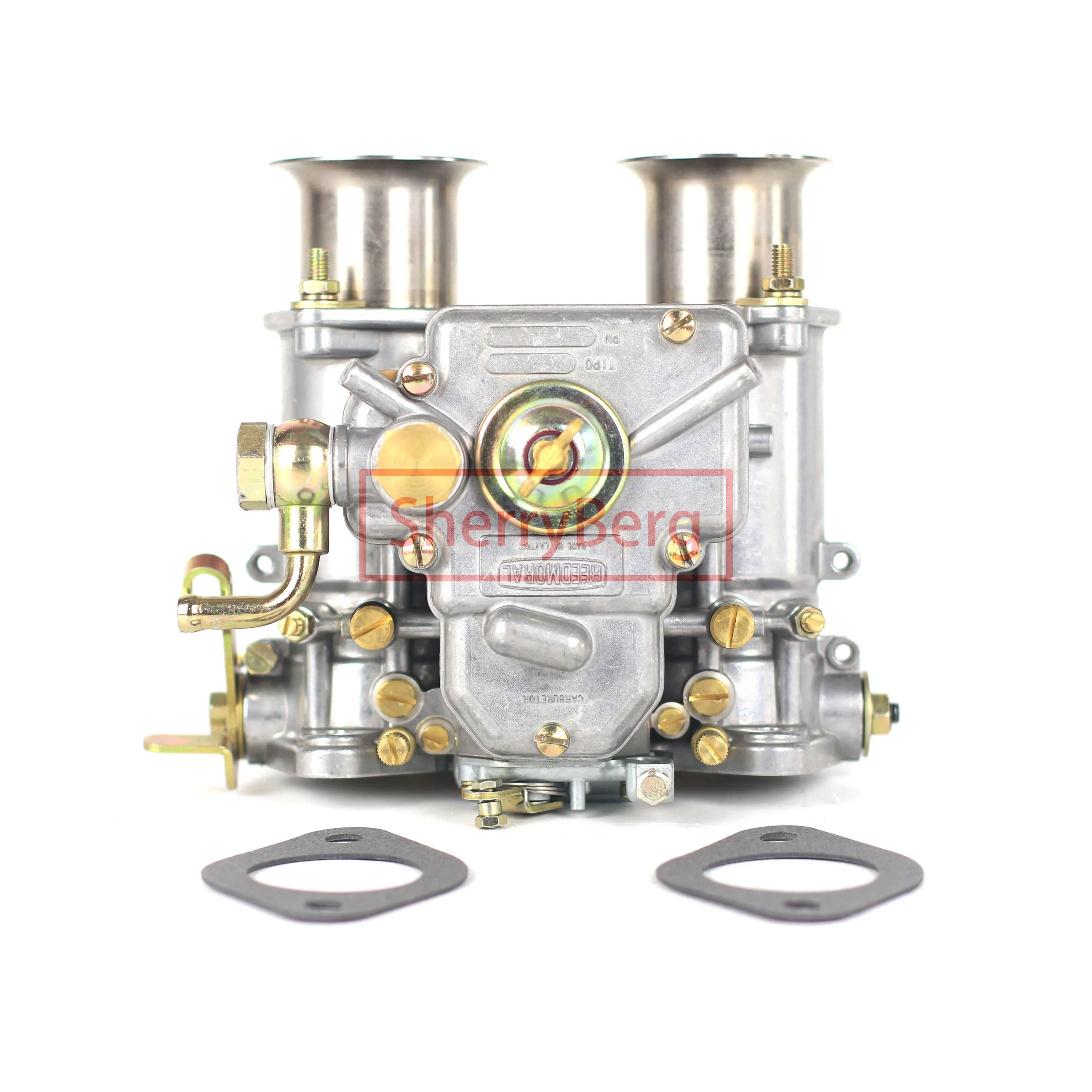 

SherryBerg Carb Carburador Carburettor Carburetor 40DCOE 40 DCOE Weber 40mm Twin Choke 19550.174 4 cyl 6 Cyl For VW V8 Engines