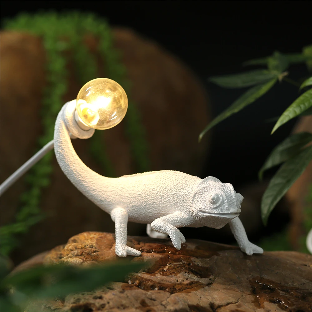 resina lagarto night light para sala e quarto animal moderno lampadas de parede camaleao luminaria de mesa led decoracao para casa 01