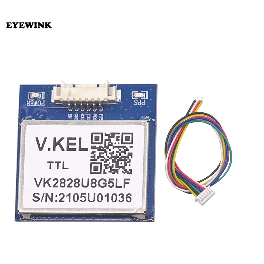 VK2828U7G5LF VK2828U8G5LF GPS Module with Antenna TTL 1-10Hz with FLASH Flight Control Model Aircraft