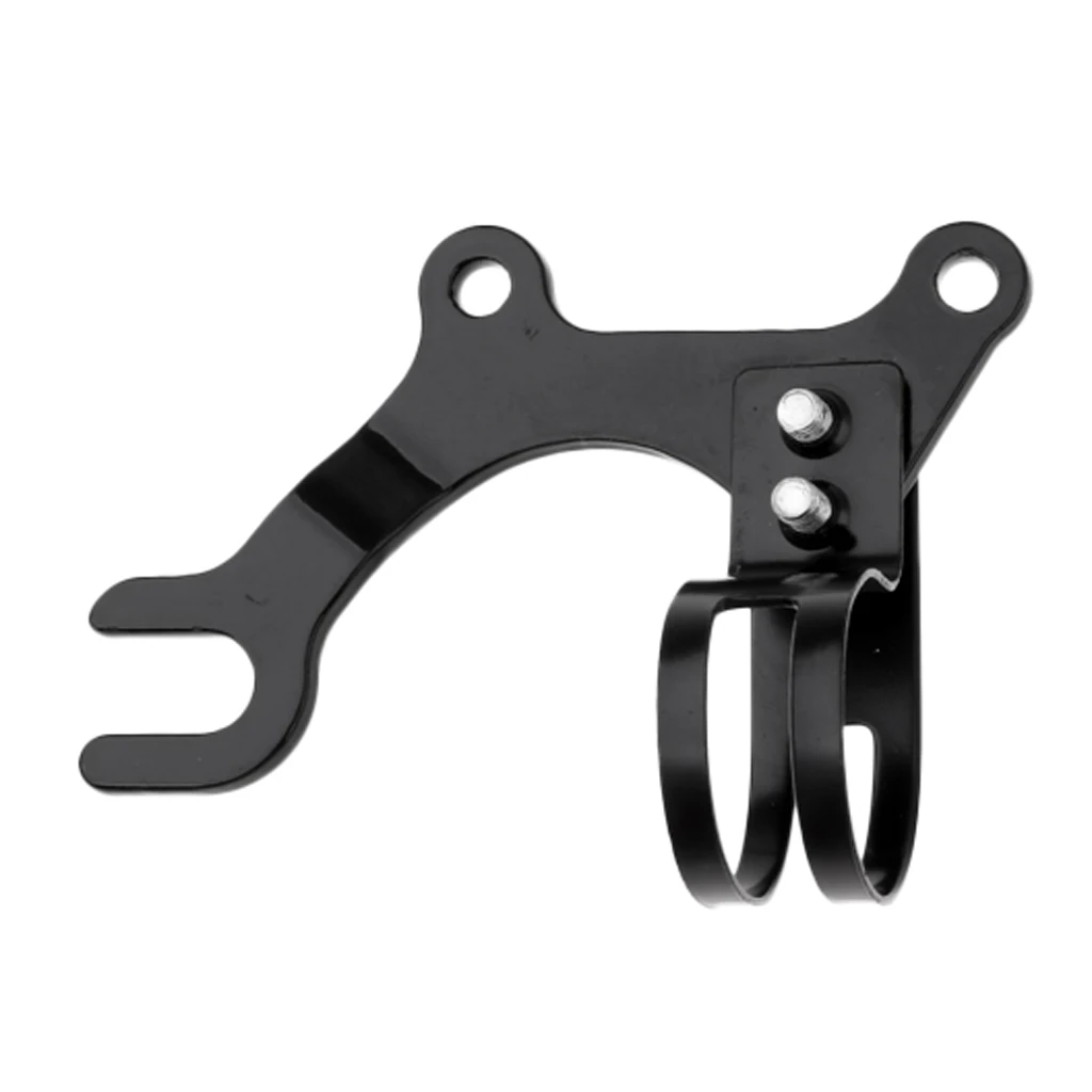 Mountain Bike Disc Brake Adapter Bicycle Bracket Adapter Switch Holder Black 160-22MM Rear / 160-31MM Front