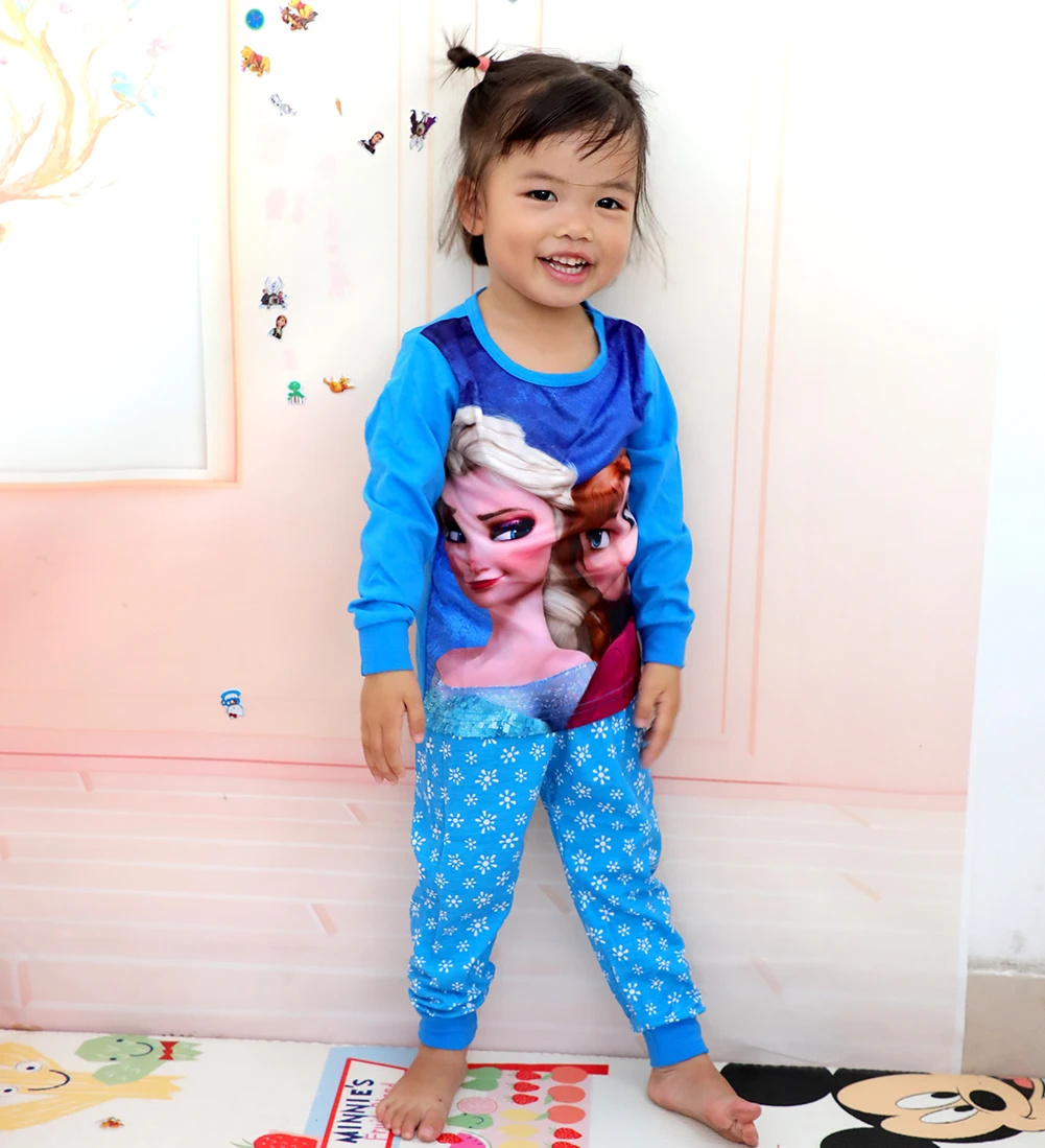 Spring Autumn Children\'s Clothing Sets Boys Sleepwear Clothes Kids Tigger Pajamas Set Baby Girls Cotton Pijamas Cartoon Pyjamas