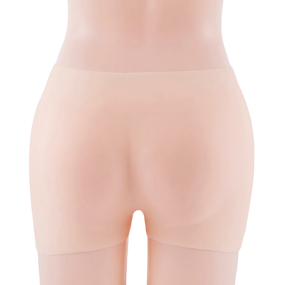 1500g Silicone butt pants Thicken hips by 2 cm Full Silicone Buttocks Hips Ass Enhancer Shaper Pants Body Shaped Underwear