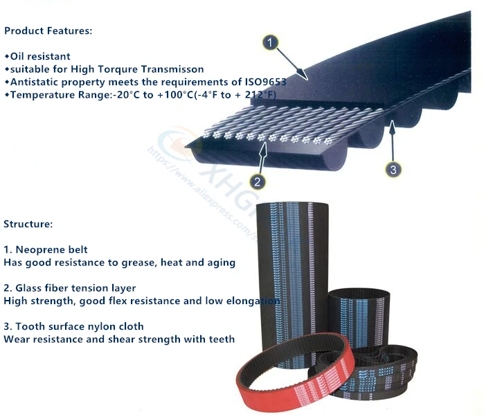 Imagem -05 - Tock-correia Cronometrando Personalizada 12 Peças Htd7528m40