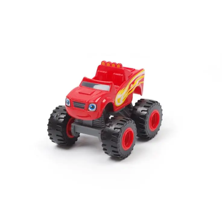 Monstere Machines Car Toys Russian Miracle Crusher Truck Vehicles Figure Blazed Toys For Children Birthday Gifts Blazer Toys