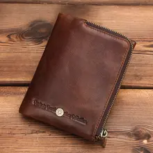 Genuine Leather Mini Wallet for Men #5
