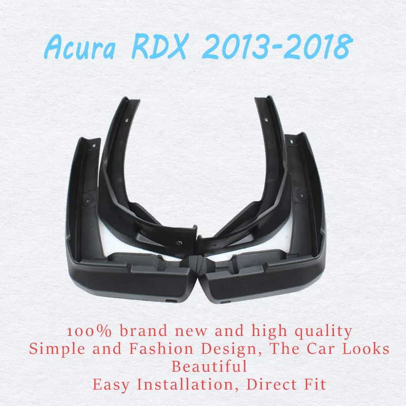 Mud-flaps for Acura RDX 2013-2018 mudguard splash guard mudguards car accessories auto styling 4 pcs