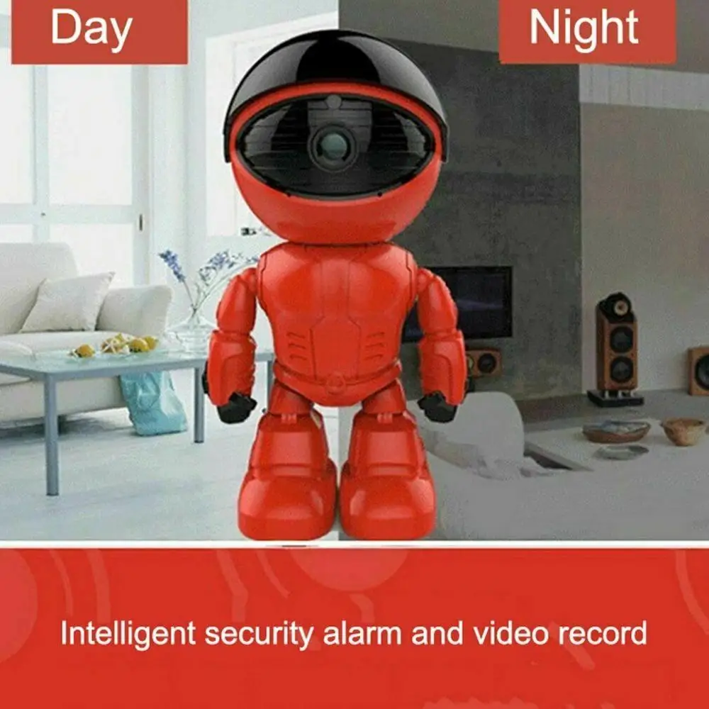 New 1080P HD Wireless IP Camera Wifi Robot Camera Night Vision Camera