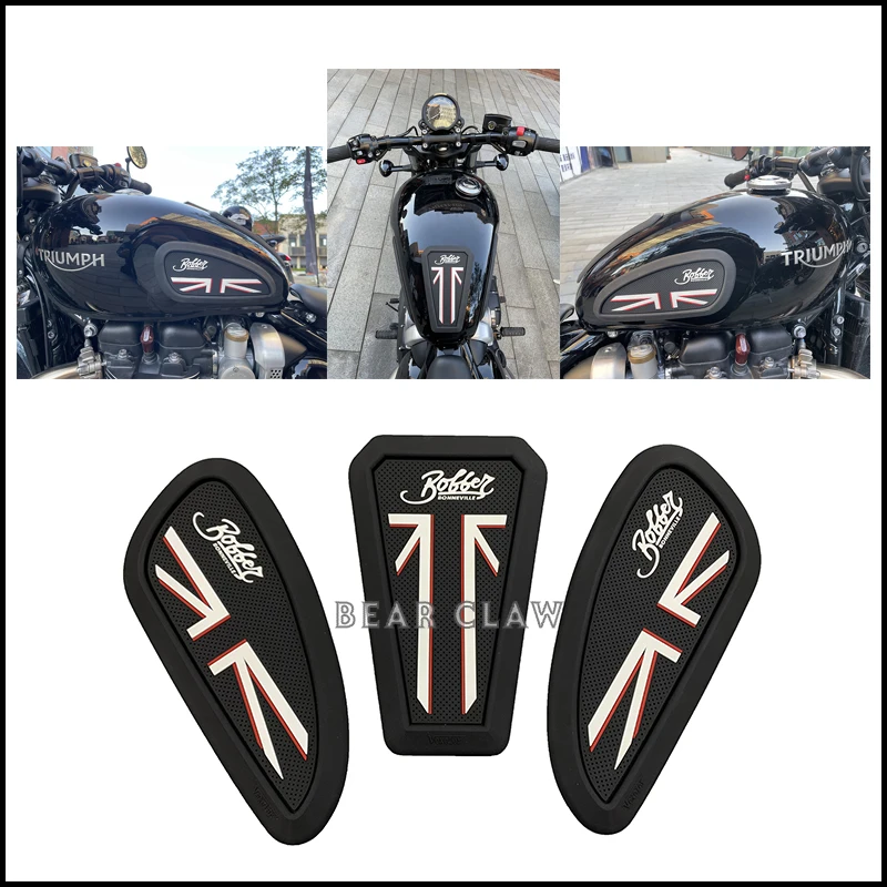 For Triumph Bobber Anti skid sticker for fuel tank, modified sticker, waterproof sticker, rubber sticker, new style