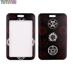 TV Show Supernatural Bank Credit Card Holder Wallet Bus ID Name Work Card Holder For Child Card Cover Business Card