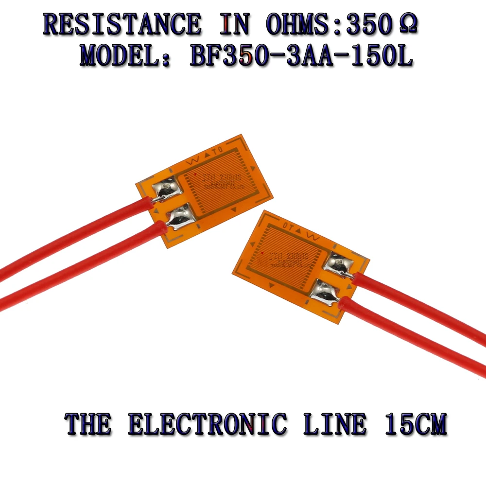1pcs Precision resistive strain gauge BF120/350/1K-3AA strain gauge the pressure sensor load cell Band lead Electronic wire