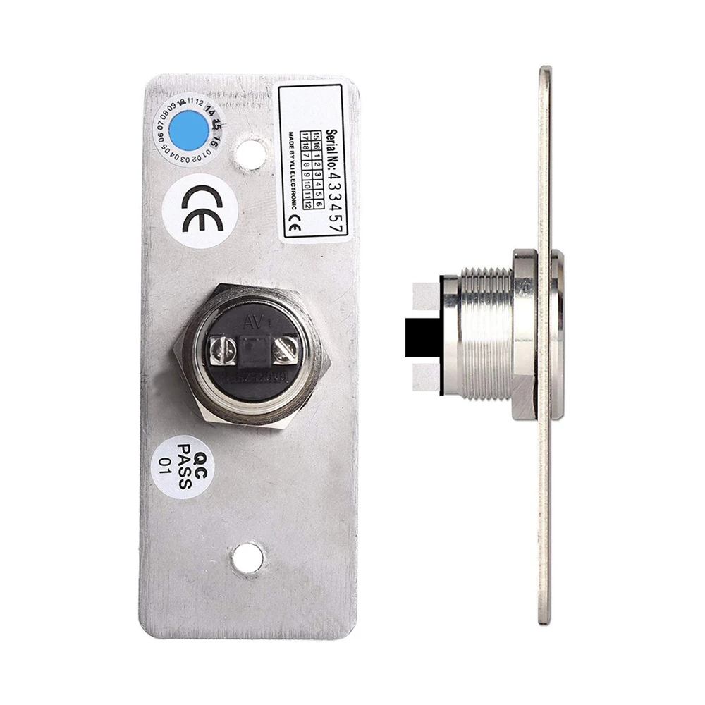 IP65 Waterproof switch Door Exit Button Release Push Switch Stainless Steel Alloy exit button