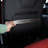 For Mercedes-Benz G-Class W464 G500 G63 2019-2025 Stainless Steel Car Seat Back  Decorative Mesh Sticker Car Accessories