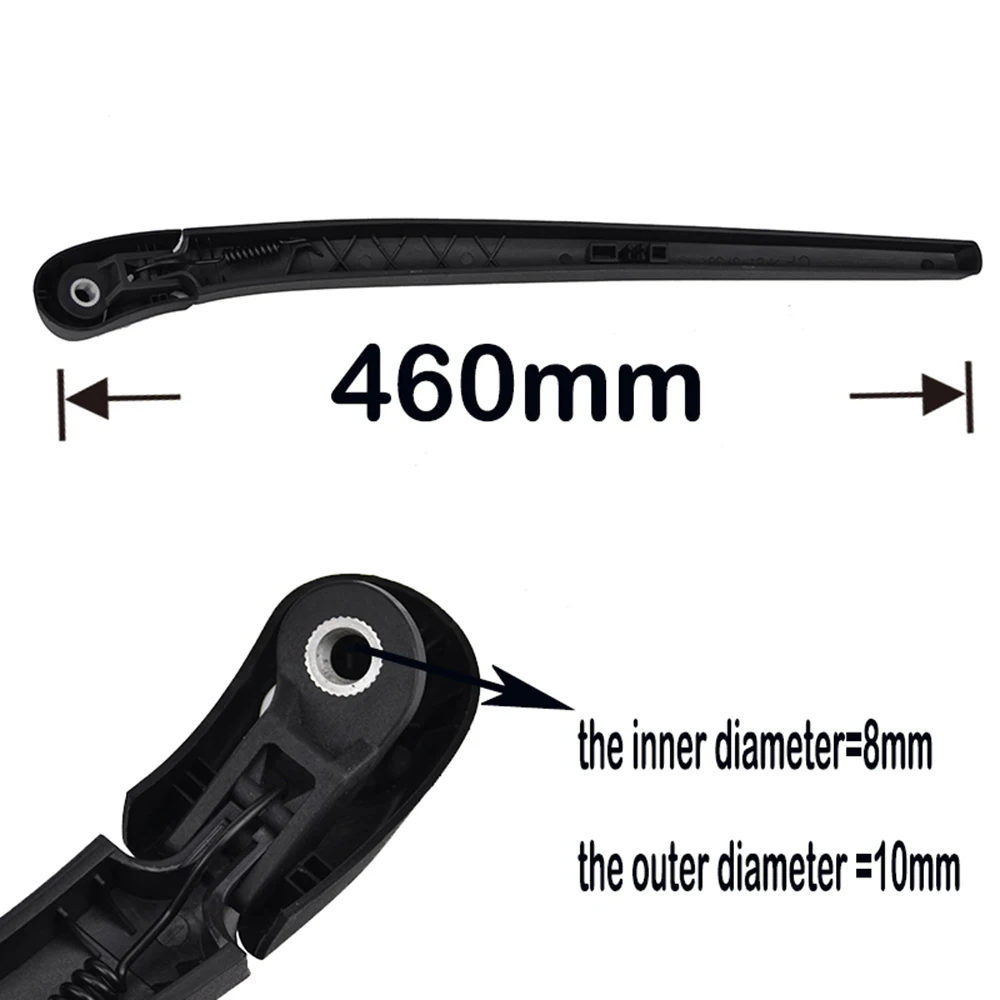 Misima Windscreen Wiper Arm For Seat Ibiza Rear Window 2002 2003 2004 2005 2006 2007 2008 2009 2010 2011 2012 For Altea 04-09