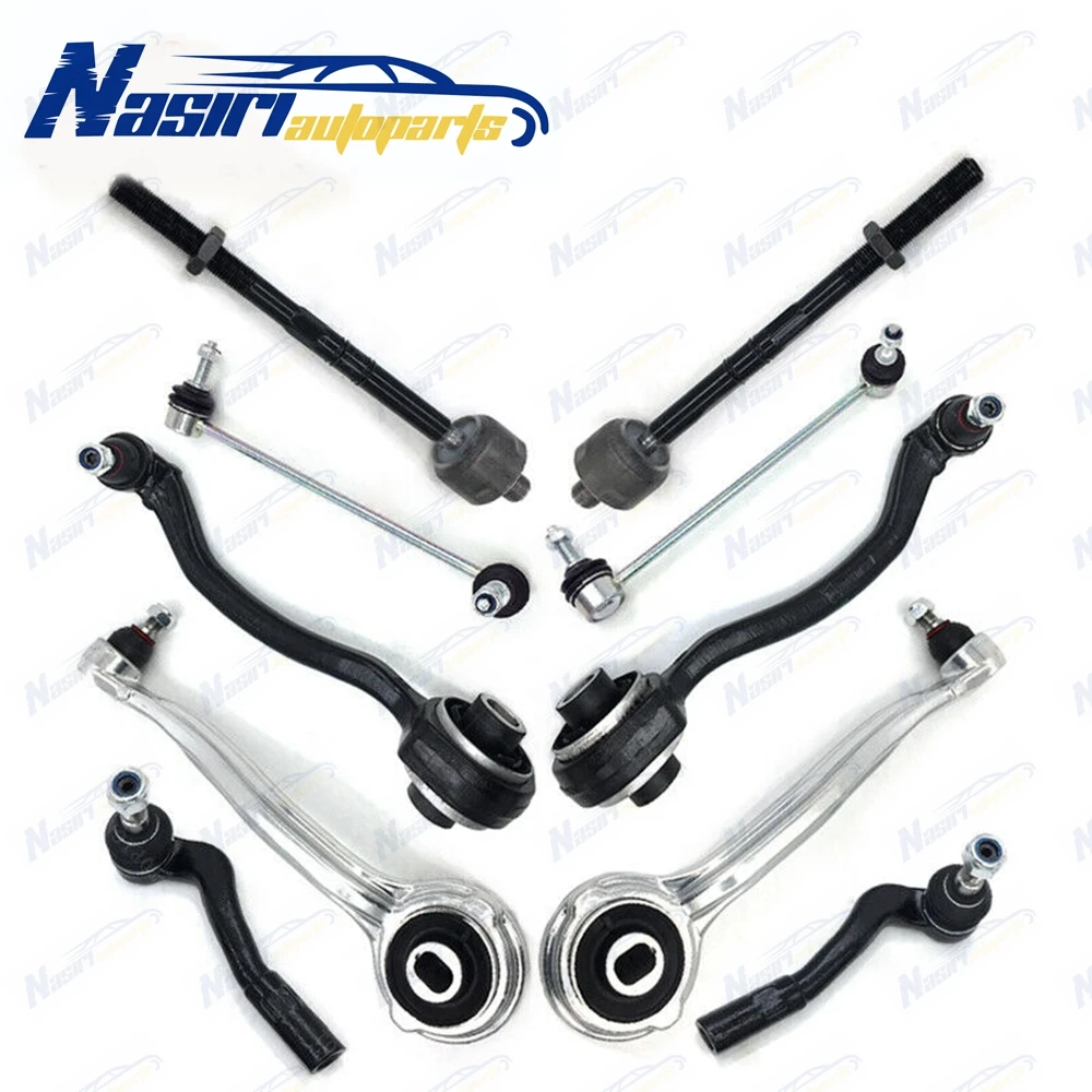 

10pcs Front Control Arm Ball Joint Sway Bar Links Tie Rods Suspension Kit For C230 C240 C280 C32AMG C320 C350 CLK320 CLK350