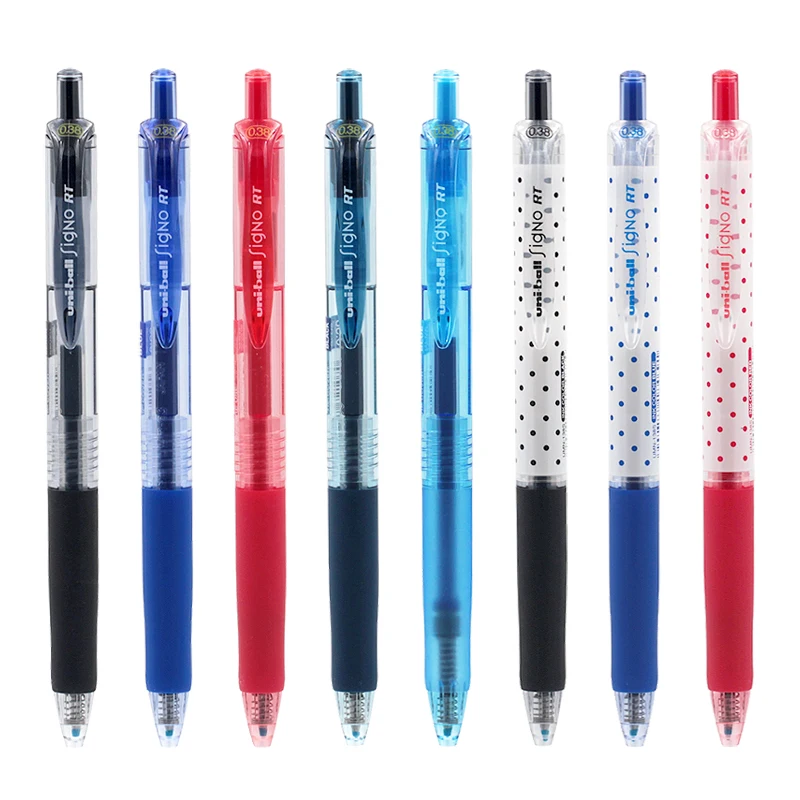 1 Pc Mitsubishi Uni-ball Signo RT retractable gel pen pena warna gel Pen Ultra Fine UMN-138 made in Japan