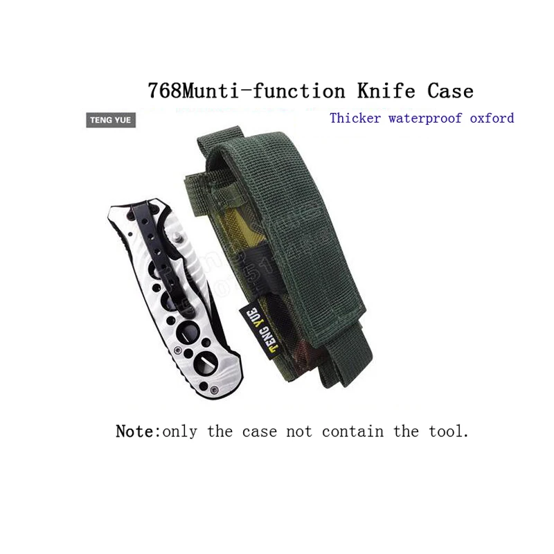 Multifunction EDC Oxford Tool Case Waterproof Stick Storage Hang on the belt Small tool Scabbard