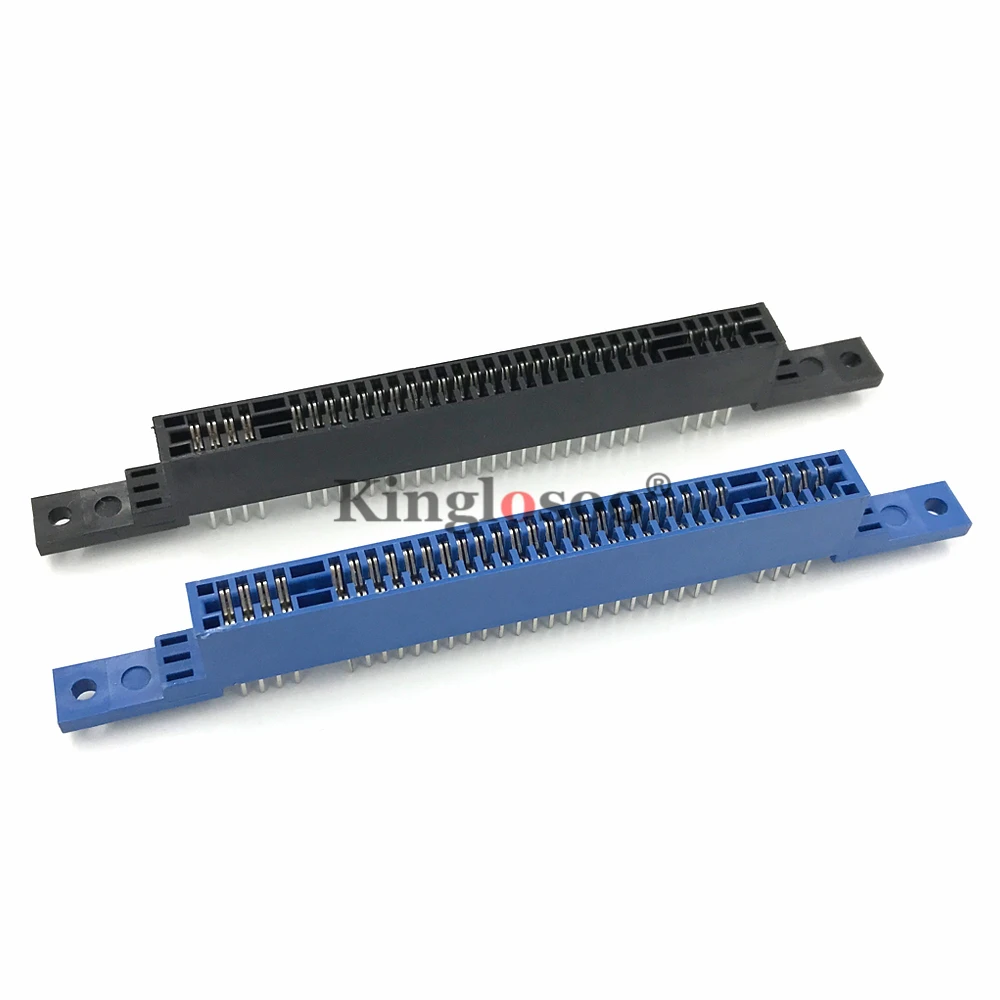 Black Blue 2.5 mm Interval Card Slot adapters connector for SFC SNES