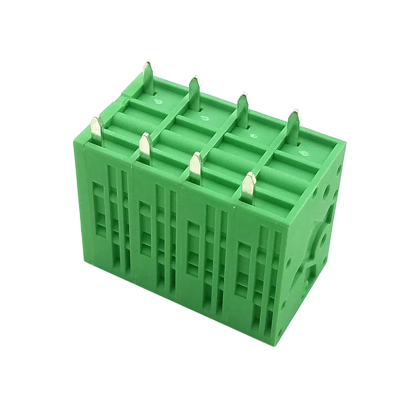 50Pcs KF205V 7.5mm 2P ~ 12P PCB SPRING TERMINAL BLOCKS DG271V 2PIN ~ 12PIN 30A 300V SPT 5 1 V PHOENIX CONTACT DEGSON KEFA YANNIU