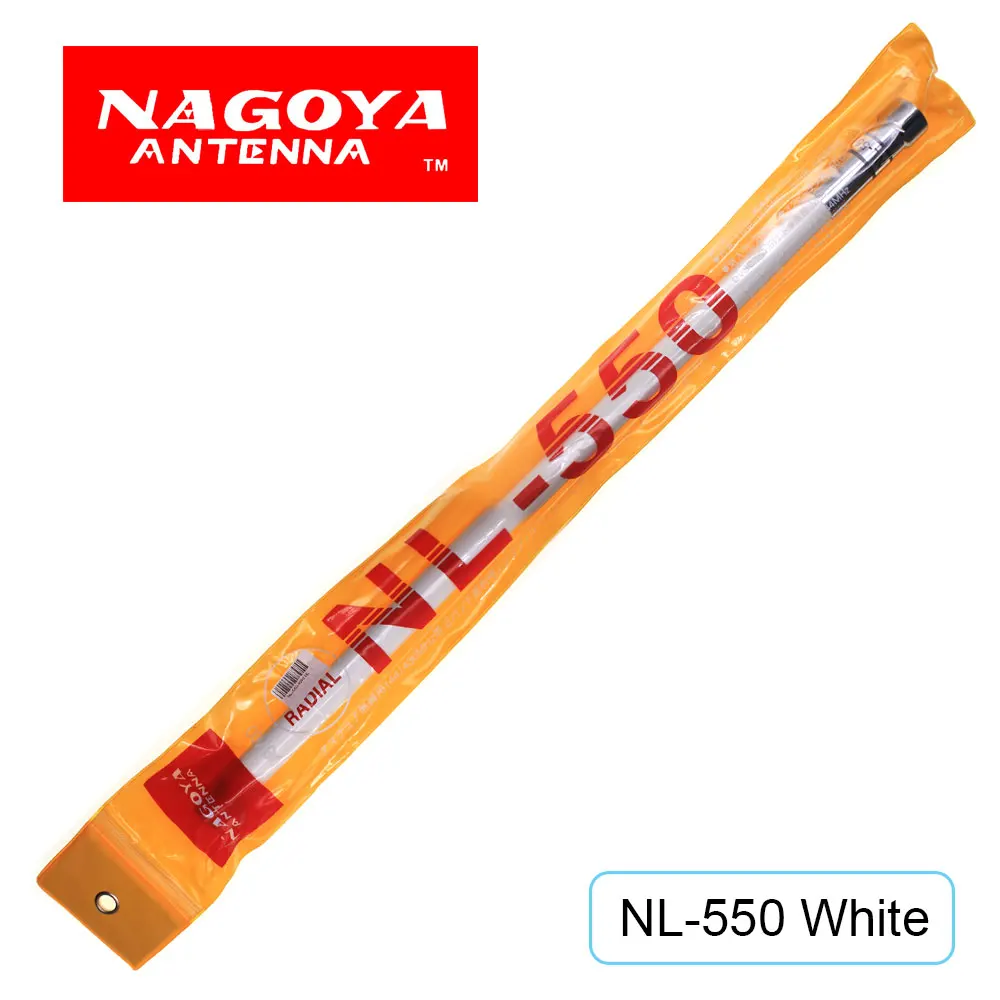 NAGOYA NL-550 VHF UHF 144mhz /430mhz Dual Band 200W 3.0dBi High Gain Fiberglass Antenna for Mobile Radio Car Two Way Radio