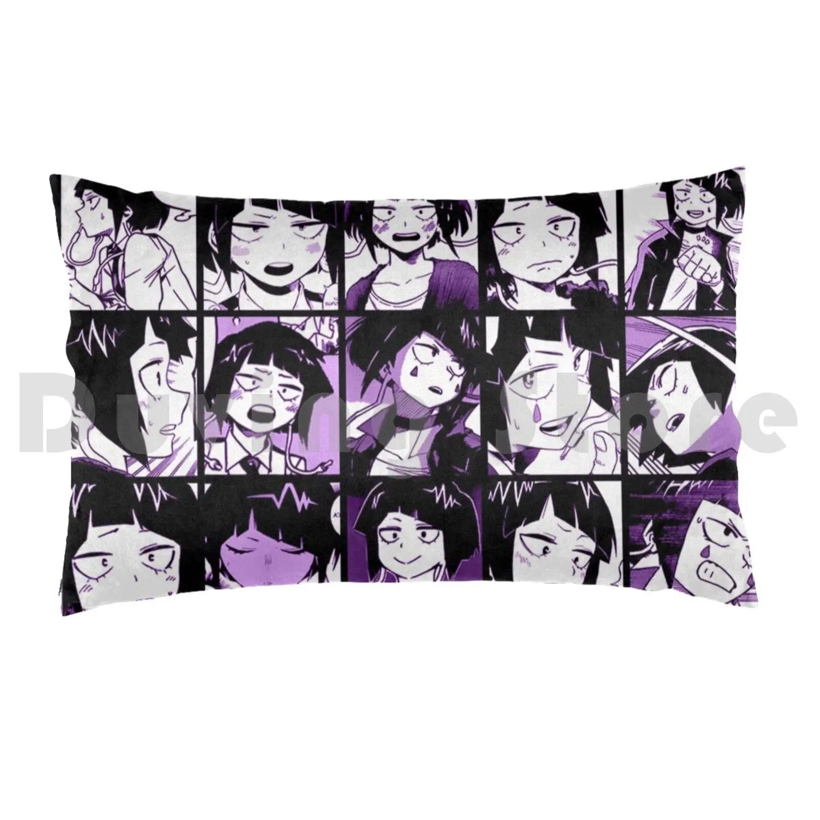 Jirou Kyouka Collage Pillow Case Printed 50x75 Jirou Kyoka Boku No Hero Academia Collage Official Art Manga