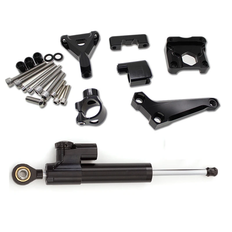 Z300 Z250 2015 2016 penstabil kemudi sepeda motor, Kit braket dudukan peredam