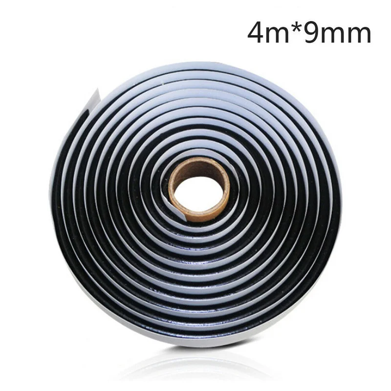 4M Black Butyl Rubber Glue Sealant Car Tuning Door Headlight LED Retrofit Reseal Strip Automotive Tools Universal Car Products