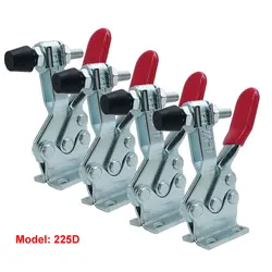 1/2pcs GH-225D 230KG CNC 빠른 프레스 플레이트 클램프 고정 장치 목공 테이블 클램핑 고정 플래 튼 라우터 고정 장치 도구