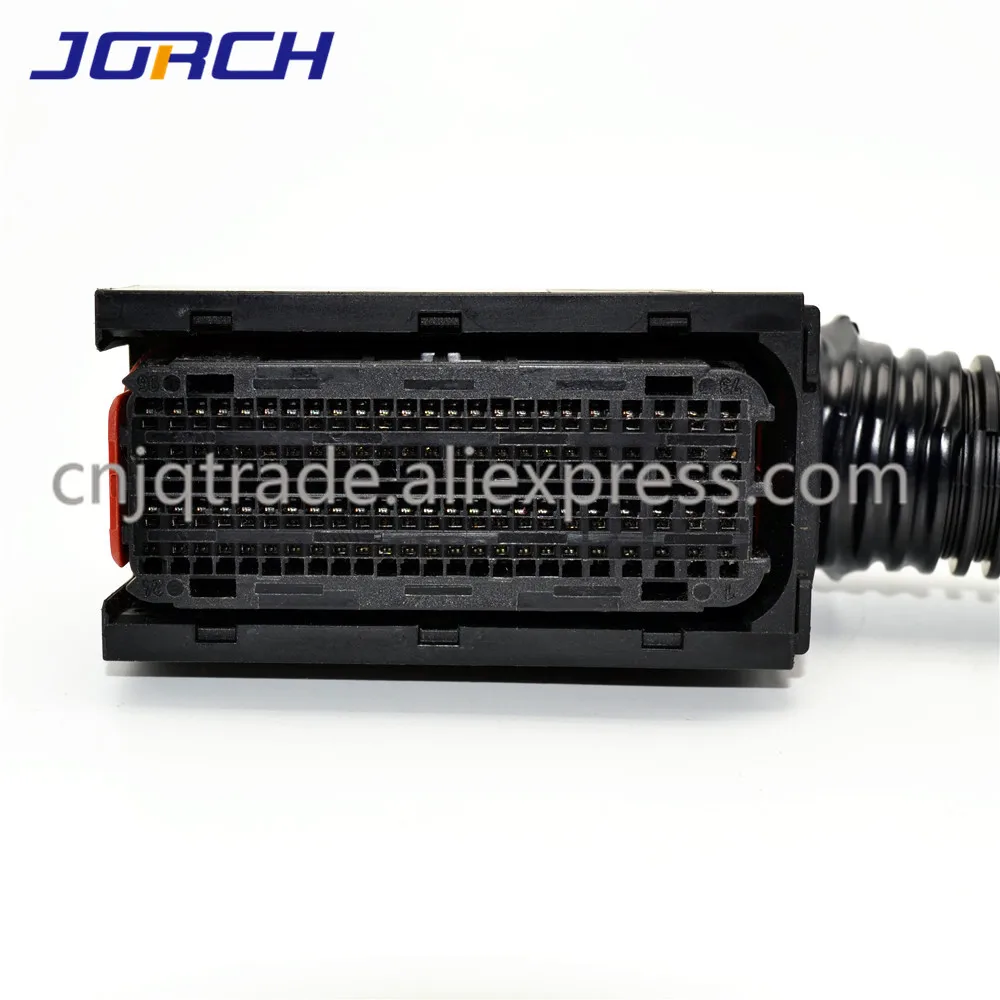 1set 58Pin 96Pin Way Delphi ECU Connector Auto PC Board Socket With Full Pin Wiring Harness Pigtail for DCM3.2