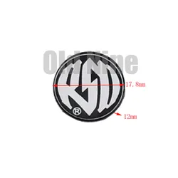 10 pieces New RSD Brand Graphics Sticker Label Round For Harley Sportster XL883 XL1200 48 Dyna Touring Softail