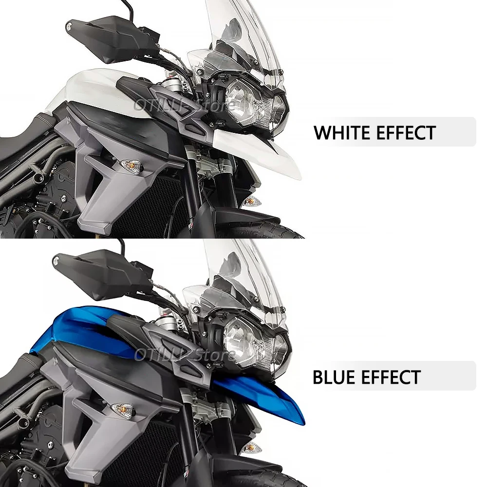 Motorcycle Accessories Front Fender Mudguard Beak Cowl Guard Extension Wheel Cover Fairing For TIGER Tiger 800 XC XRT XRX