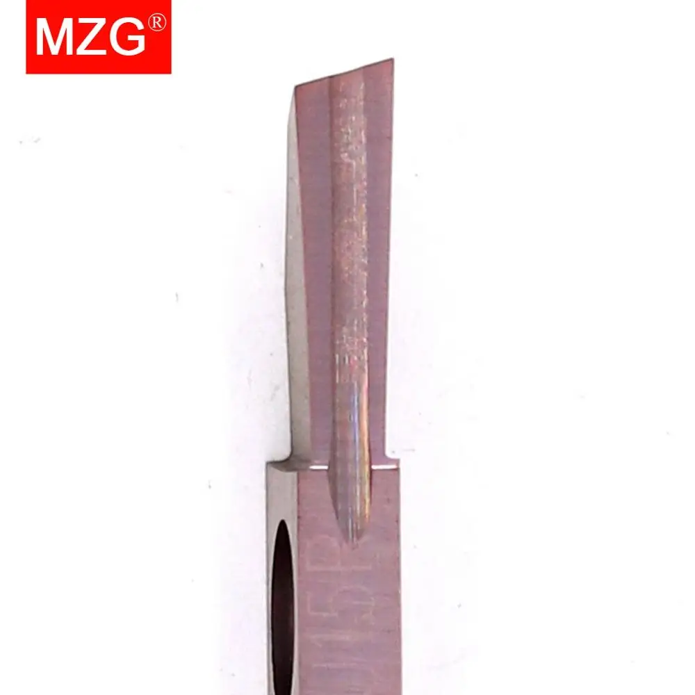 MZG 5PCS CTPW 42R200 42R250CU15R ZM856 Small Part Stainless Steel Machining Grooving Cutting-off Toolholder Solid Carbide Insert