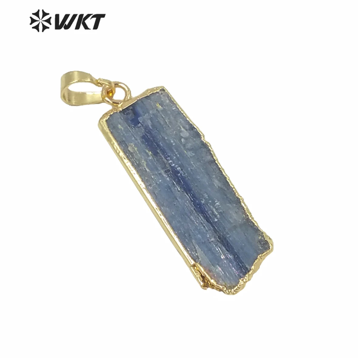 

WT-P501 Holiday Sale Natural rough blue kyanite stone pendants, rock stone blue kyanite stone pendants