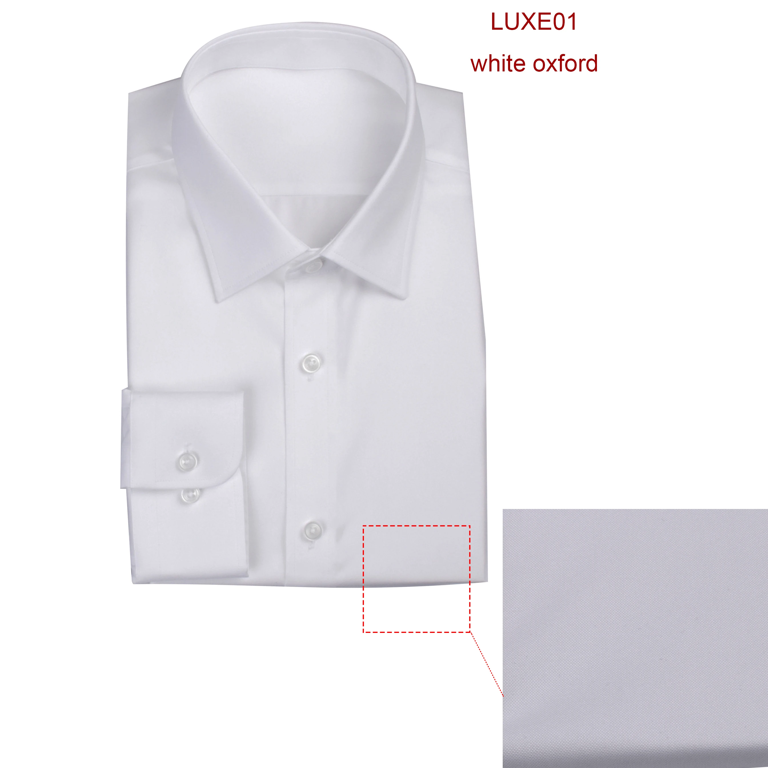 80s Two-Ply Luxury Dress Shirt Custom Shirts Made High Quality 100% Cotton Business Shirts Wrinkle Resistant Tailored Men Shirts