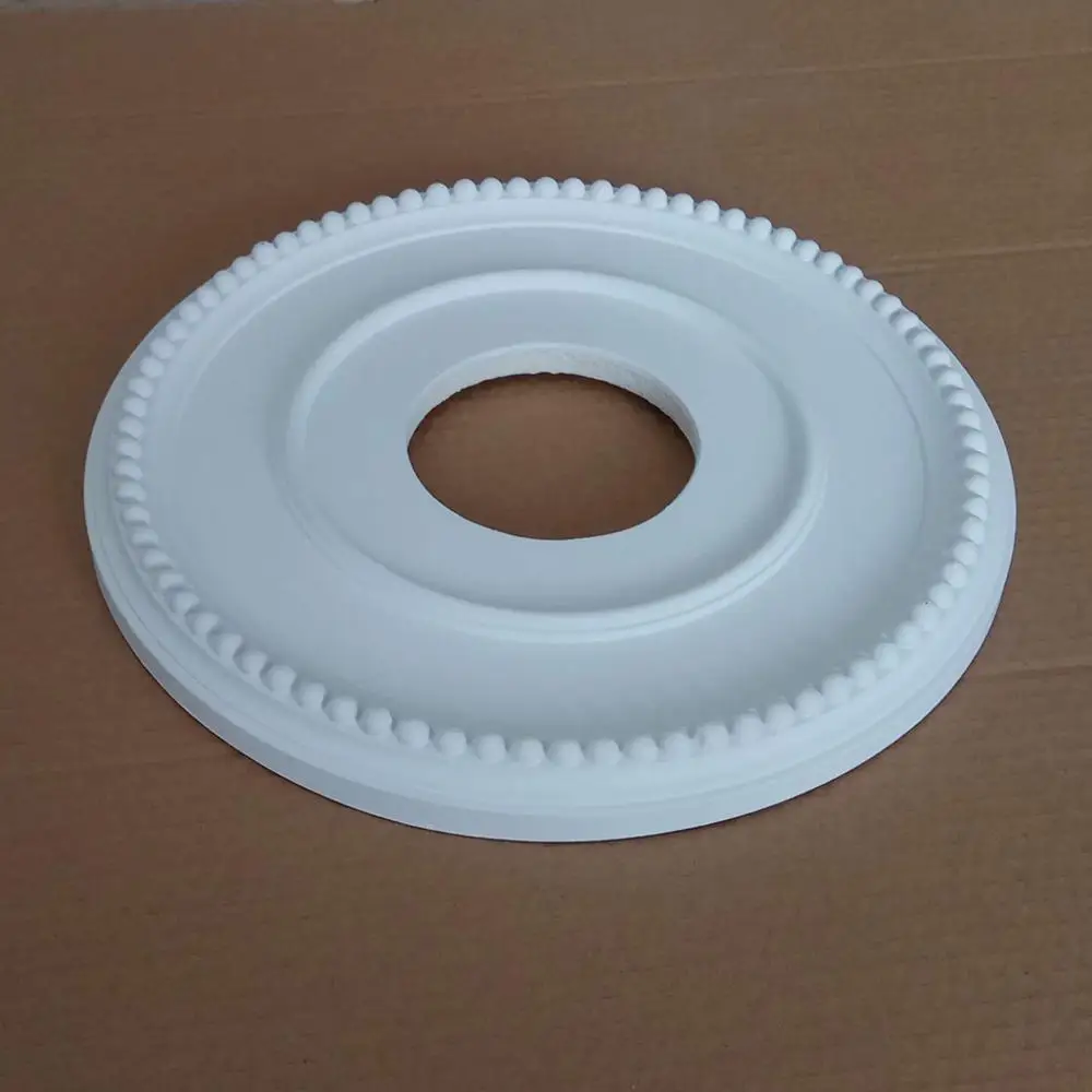 Chandelier Ceiling Plate Rosette PU decorative ceiling rose pendant light base decoration panel polyurethane medallion