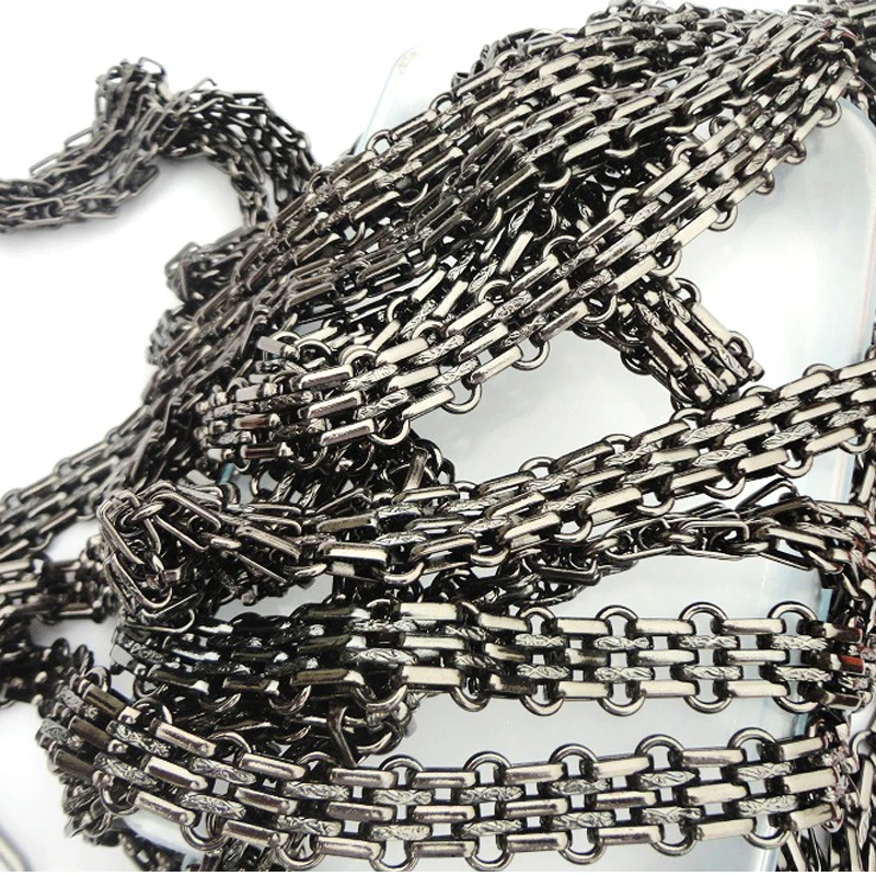 16mm Wide Bag Chain Big - DIY Gold, Silver, Gun Black, Bronze Metal Chain Shoulder Crossbody Bag Strap Handle for Large Handbags