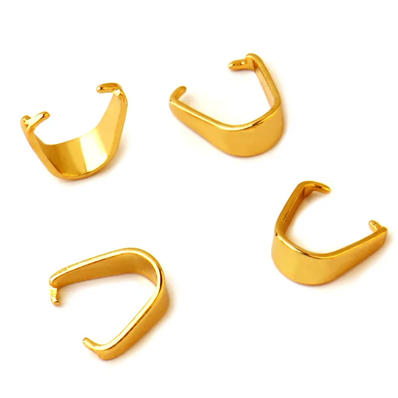 20 Stück Edelstahl-Verschlüsse, Anhänger, Melonenkerne, Schnallen, Anhänger, DIY-Halsketten- und Armband-Verbindungsstücke, Schmuckzubehör – Detail 2